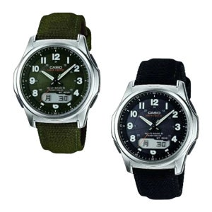 카시오 웨이브셉터 멀티밴드6 솔라 전파 시계 손목시계 2컬러 WVA-M630B-3AJF WVA-M630B-1AJF