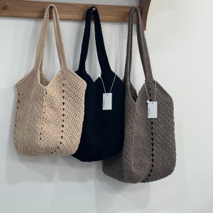 [DIY]코바늘 스퀘어백 보부상가방 손뜨개망태기가방 diykit, knityoon
