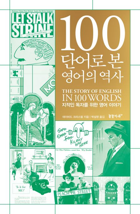 100단어로 본 영어의 역사 : 지적인 독자를 위한 영어 이야기 표지