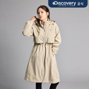 디스커버리 여성 멜리아 롱기장 바람막이 (L/BEIGE) DWWJ43034-BGL