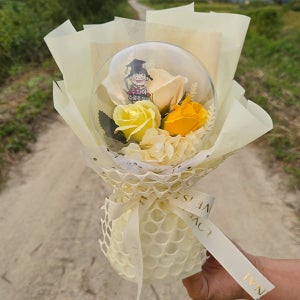 터지지 않는 졸업 꽃풍선 21 / 졸업식 꽃다발 풍선 생일 입학 이벤트 졸업 선물