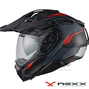 넥스헬멧X. WED 3KEYO- grey/red -