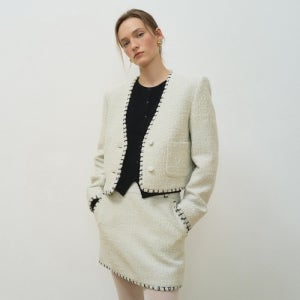 [이울라이] Berry berry jacket White