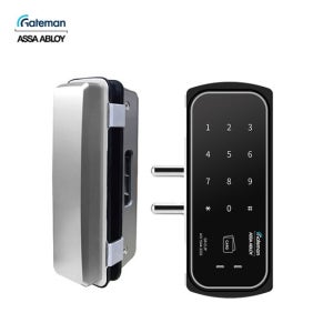 셀프설치 게이트맨 GR-CLIP 클립 양문형 유리문도어락 번호 카드