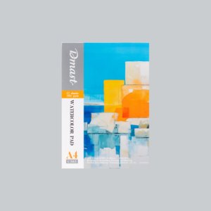 Dmast 디마스트 전문가용 수채 스케치 패드 A4 (300g, 12매)