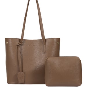 카인 가죽 투웨이 빅숄더 쇼퍼백