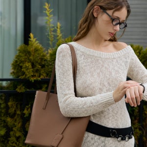 [1+1] 카인 가죽 투웨이 빅숄더 쇼퍼백