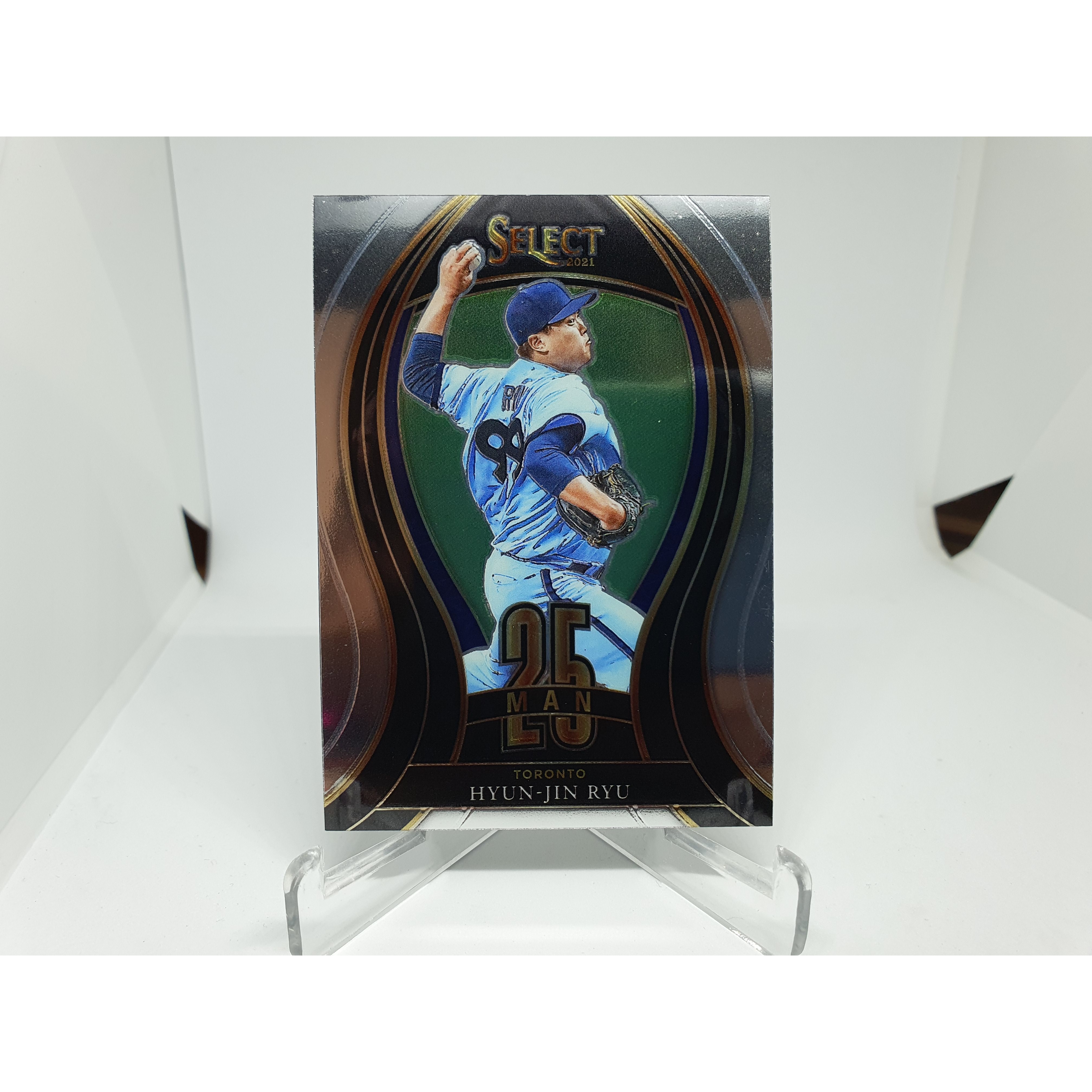 류현진 야구카드 2021 Panini Select 25-Man MLB카드 토론토 블루제이스  1개