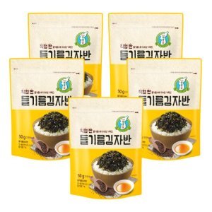 성경김본사 직접 짠 들기름 김자반(50g) 5봉