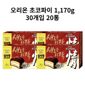 오리온 오리온 초코파이 1170g 30개입 20박스