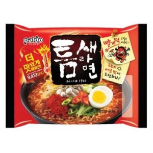 팔도 틈새라면 빨계떡 120gx40봉지 봉지라면 맛있는라면 끓여먹는라면 끓이는라면 틈새라면