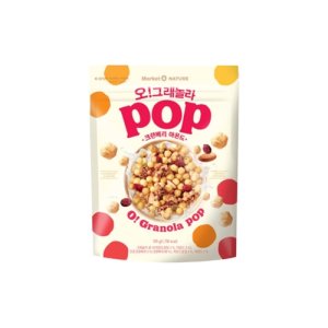 오리온 오 그래놀라 팝 크랜베리 아몬드 370g