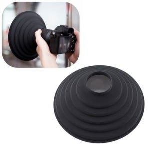 DSLR 카메라 유리창 빛 반사 반사광 방지 렌즈 후드