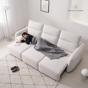 에이트 모션 슬라이드 리클라이닝 3/4인 소파 E113