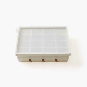 [자주] 정사각 실리콘 얼음틀 16구 베이지 - 라이트 베이지 (J70N9040748)