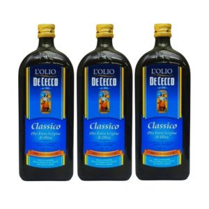 데체코 데체코 엑스트라버진 올리브오일 1L 3개