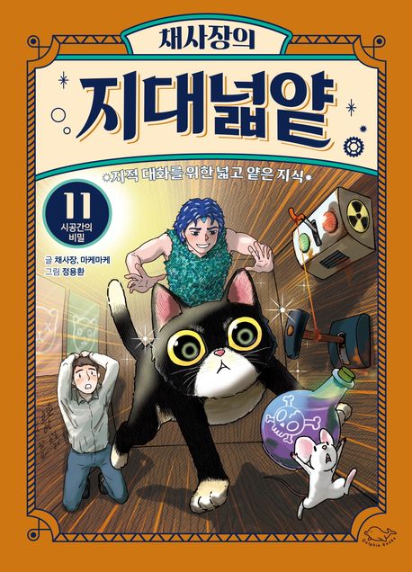 (채사장의) 지대넓얕: 지적 대화를 위한 넓고 얕은 지식. 11 , 시공간의 비밀 표지