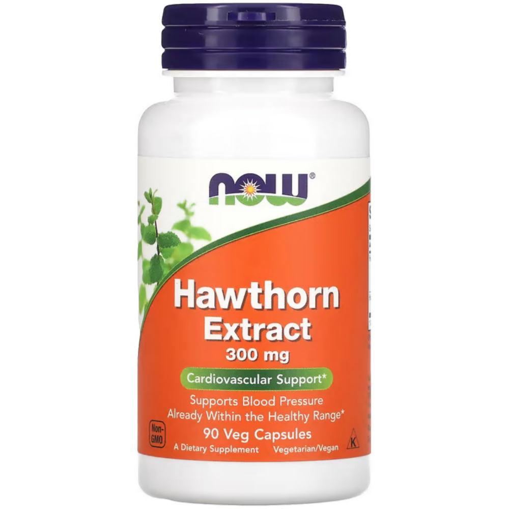 나우푸드 <b>호손 추출물 300mg</b> 베지 캡슐 비건 글루텐 프리  90정  1개