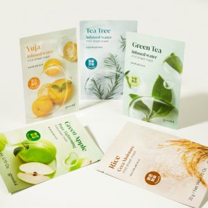 [구달] [20pack] 순한 마스크 (녹차/티트리/유자/풋사과/라이스) 4117084