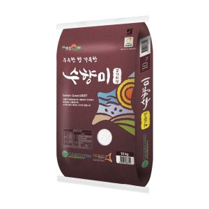 현대농산 수향미 골든퀸3호 쌀 10kg 단일품종 상등급