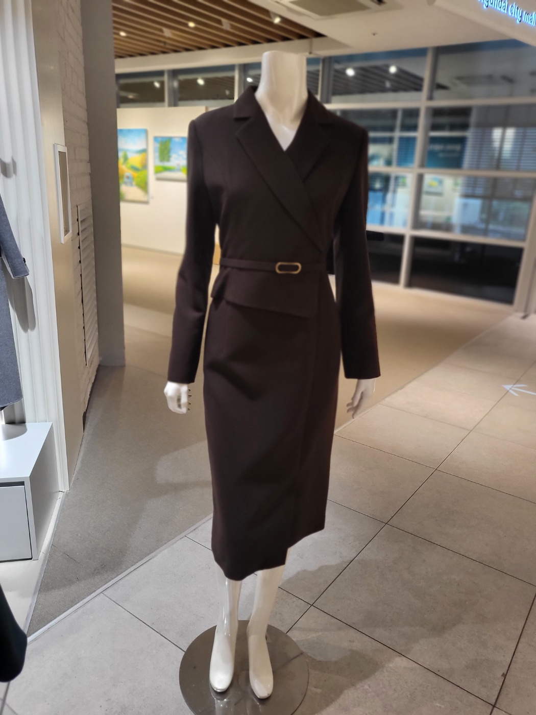 케이엘바이린 <b>레이쉬</b> H라인 원피스 KGOPOK9100