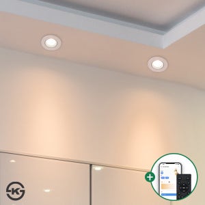 LED IOT 레블 색변환 매입등 7W 12W 타공 55 75mm / 스마트 디밍 다운라이트