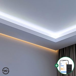 LED IOT 색변환 T5 간접등 (플리커프리) / 스마트 밝기조절 디밍 우물천정 간접조명