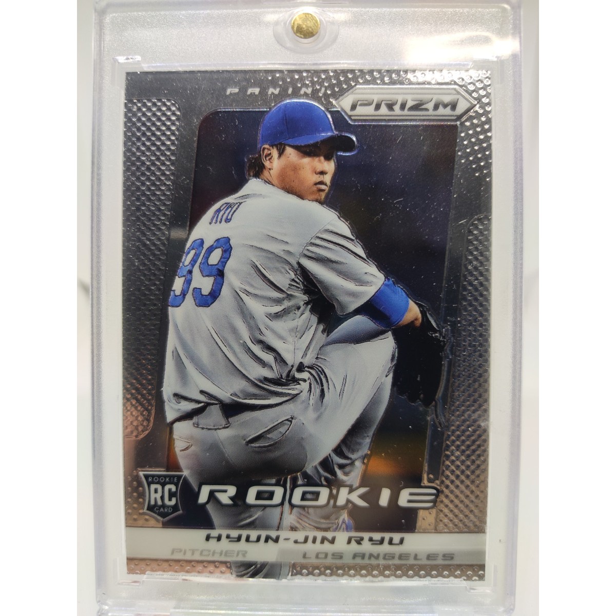 2013 Panini Prizm 202번 류현진 루키카드 RC카드 야구 MLB 카드  1개