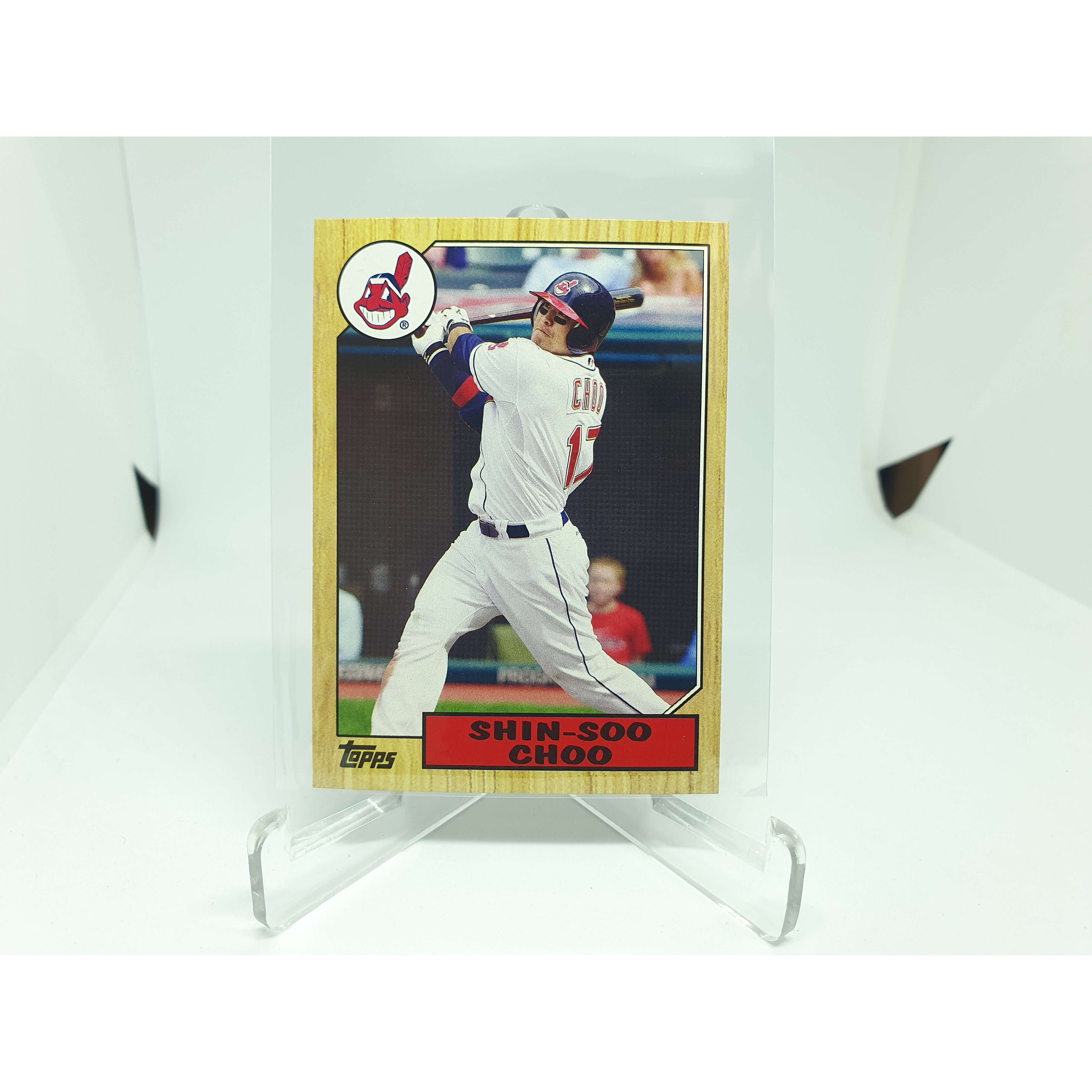 추신수 2012 Topps 1987 Mini 야구카드 MLB카드 클리블랜드 인디언스  1개