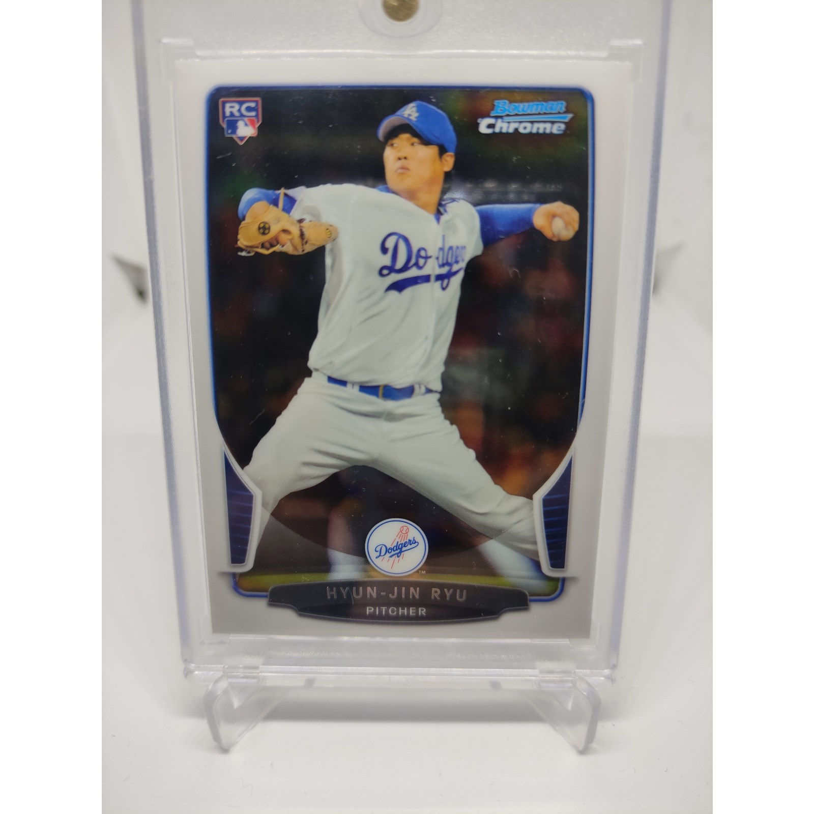 2013 Topps Bowman Chrome 154번 RC 류현진 야구 루키 MLB 카드  1개