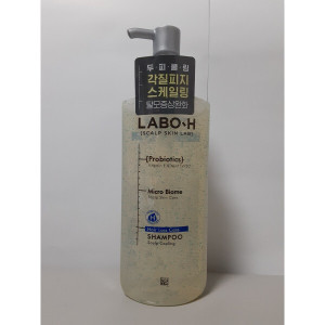 라보에이치 <b>라보에이치 프로바이오틱스</b> 탈모완화 두피쿨링 샴푸 400ml