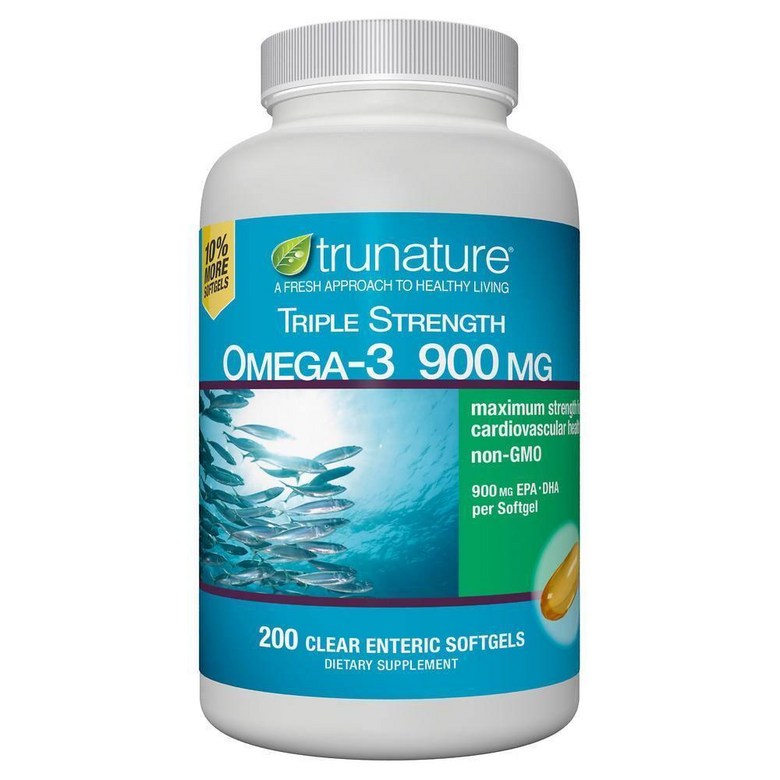 <b>트루네이처</b> 트리플 스트렝스 오메가-3 900 mg  1개  200정