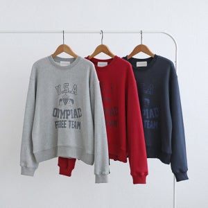 [RR]오엘 소프트쭈리 맨투맨[코튼 맨투맨,코튼100]