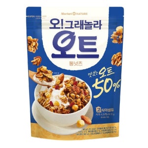 오리온 오 그래놀라 오트 통넛츠 360g