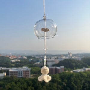 테루테루보즈 후우링 맑음 인형 유리 풍경, moorym 무림