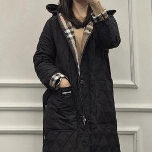 버버리 파크게이트 퀼팅 후드 코트 자켓 롱 패딩 2컬러 80842091 80842101