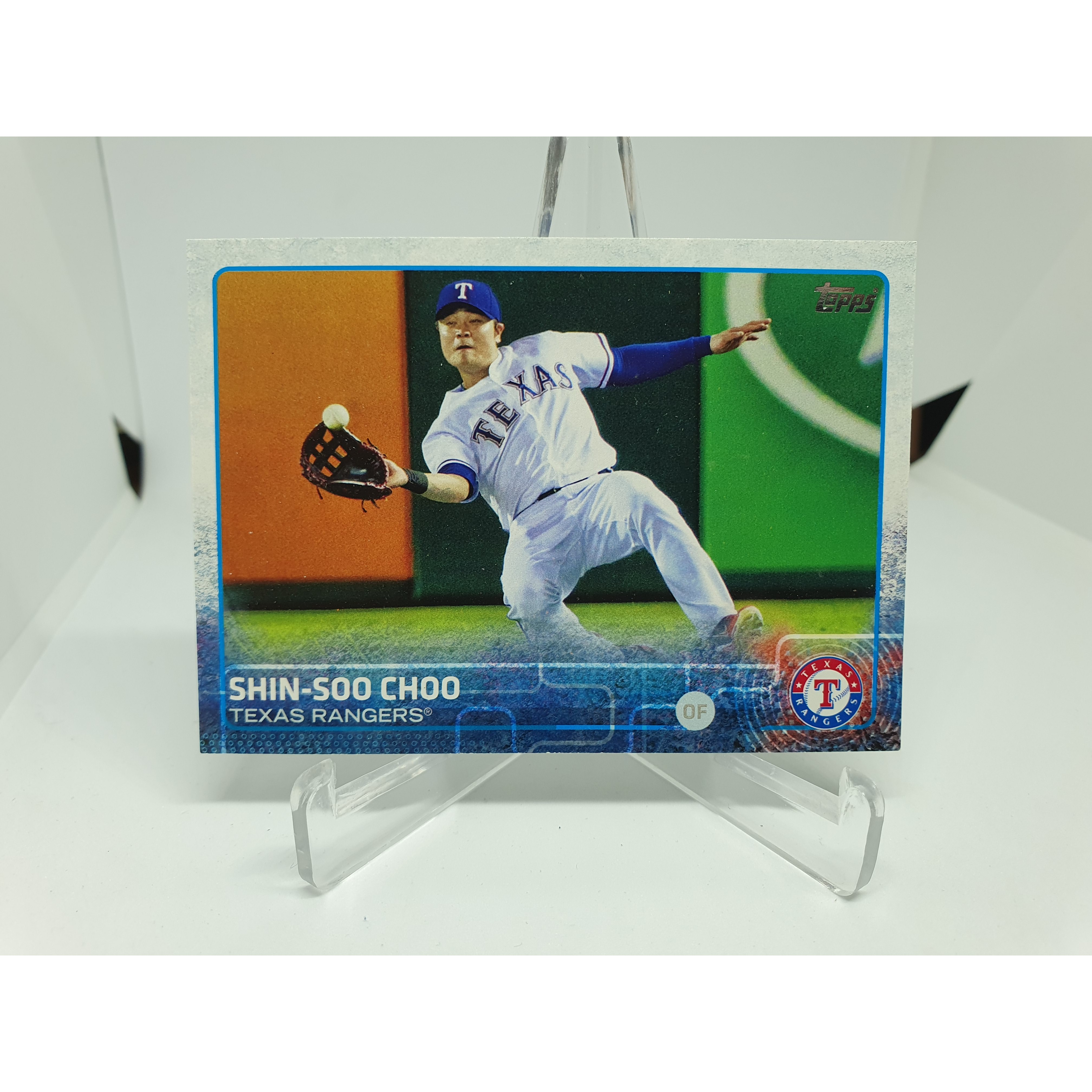 추신수 ﻿2015 Topps Series 1 텍사스 레인저스 MLB 야구카드  1개