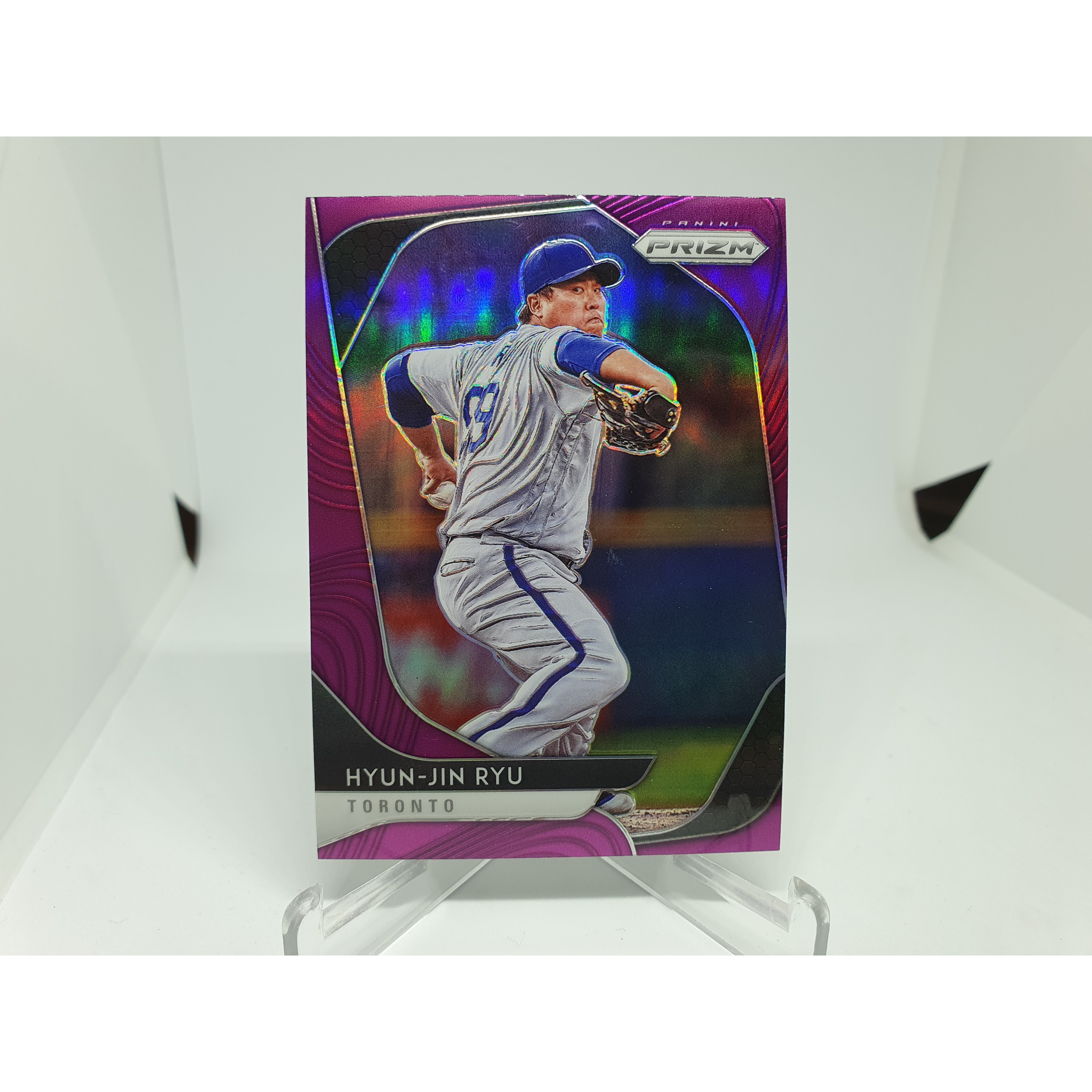 류현진 2020 PANINI PRIZM Purple Prizm 야구카드 MLB카드 토론토 블루제이스 Toronto Blue Jays  1개