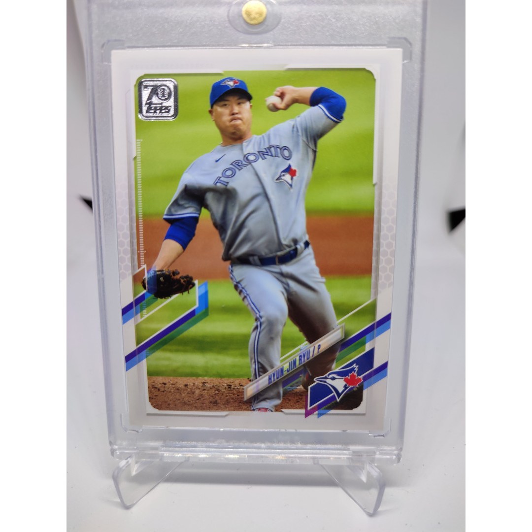 2021 Topps Series 2 Base 379번 류현진 Hyun-Jin 야구 MLB카드  1개