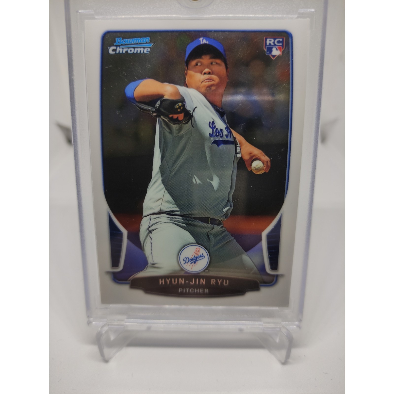 2013 Topps Bowman Chrome RC 류현진 야구 루키 MLB 카드  1개