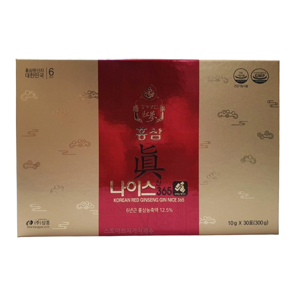 <b>강개상인 홍삼진 나이스</b>365 + 쇼핑백  300g  1개
