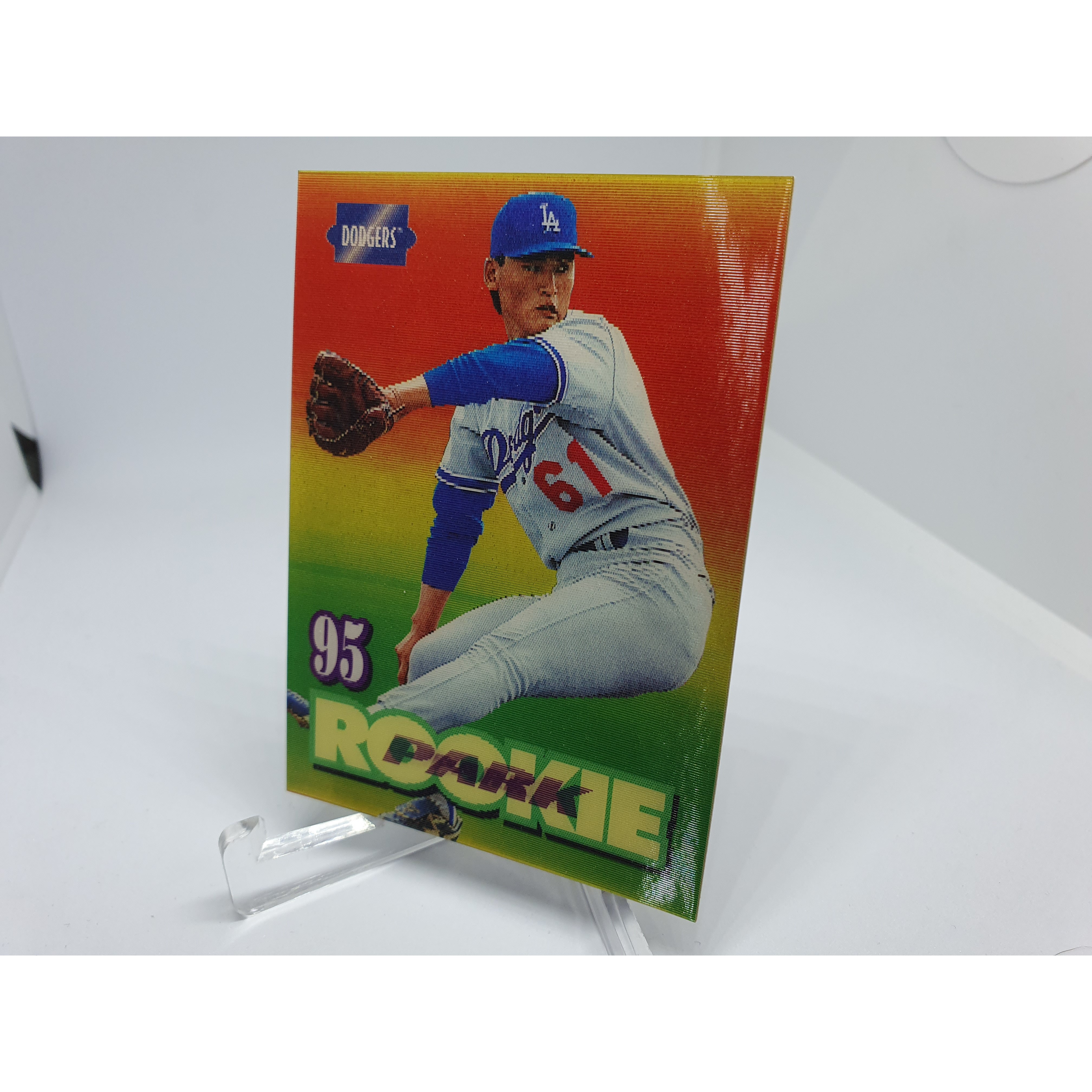 박찬호 MLB 야구카드 1995 Pinnacle Sportflix RC LA 다저스  1개