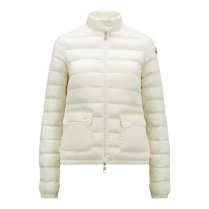 몽클레르 란스 숏 다운 자켓 실크 화이트 1A10100 53048 034 패커블 바람막이 패딩 Lans Packable Short Down Jacket White  63193069
