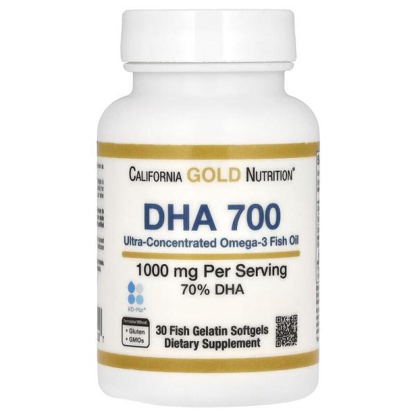 <b>해외</b> 구매대행 안내 California Gold Nutrition DHA <b>700</b> 피쉬 오일 제약 등급 1000<b>mg</b> 젤라틴 소프트젤 30정