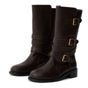 [아떼 바네사브루노 액세사리] 아떼바네사브루노 아떼 바네사브루노 레더 부츠 619964 AASO4F650BK