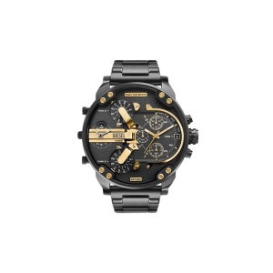 디젤 미스터 대디 57mm 시계 DZ748400QQQ 01 DARK GREY 그레이 남성