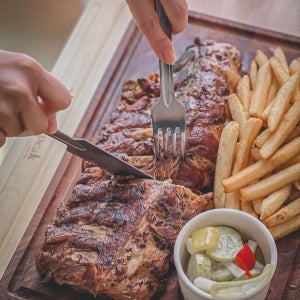 홈파티,캠핑 수제 바베큐 베이비 폭립 800g, 라루나 La Luna