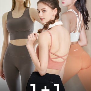 제로 스포츠 브라탑 1+1 등살보정브라 노라인브라