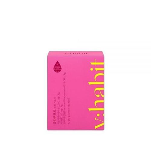 브이<b>해빗</b> <b>콜라겐</b>프로 저분자 <b>피쉬콜라겐</b> 2000mg30포1개월분 1000Da달톤이하