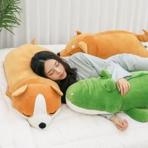 모찌모찌 꿀잠쿠션인형 100CM 대 꿀잠쿠션(악어)100CM